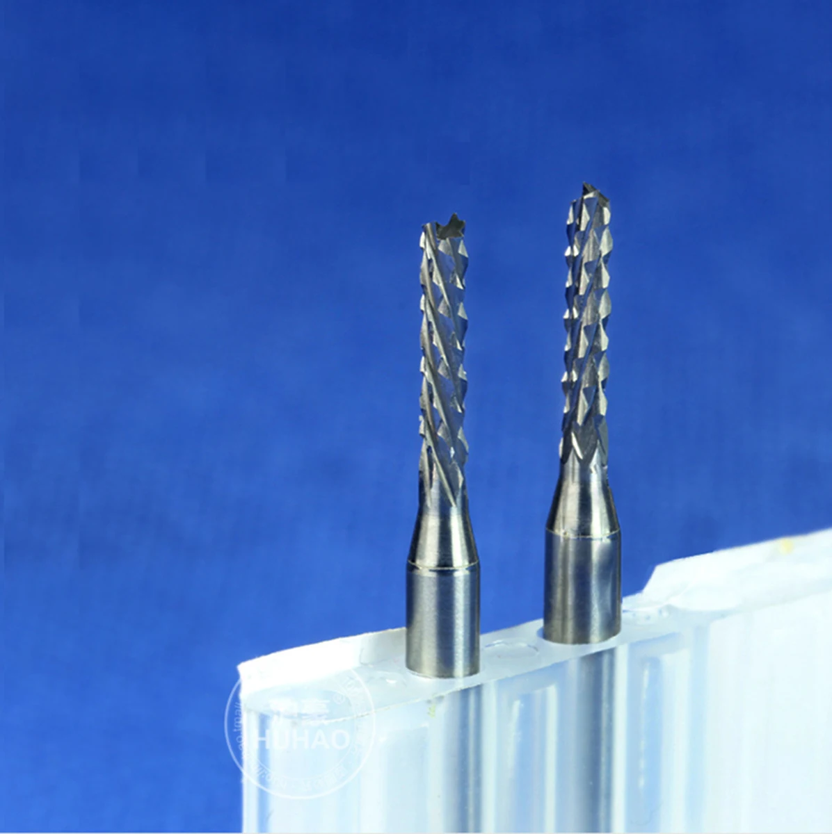 1 Box of 10 Pcs 3.175mm Shank Corn Milling Cutter Tungsten Steel PCB Milling Cutter Point Diam 0.6-3.175mm Woodworking Tools Kit