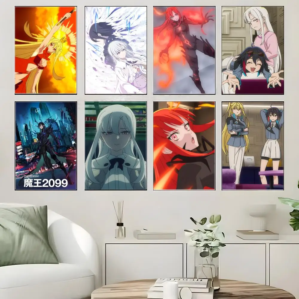 Cyber Fantasy Anime D-Demon Lord2099 Poster Crease Free Waterproof Durable All Space Wall Decor