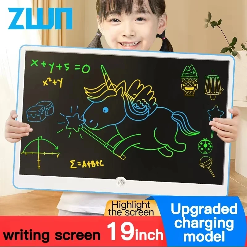 LCD Writing Board para arte e pintura, cultivar os interesses das crianças, brinquedos educativos, 16"