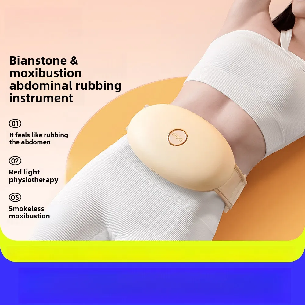 

Bianshi Abdominal Kneading Instrument Waist Massager Hot Compress Abdominal Belt Massager