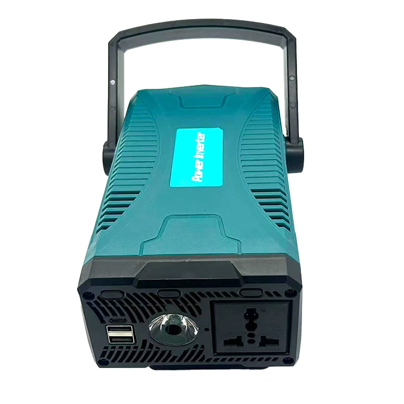 For Makita 18V Batteries Outdoor Camping Power Station Portable Inverter Power Transformer with LED Light with 2USB 1TypeC Ports