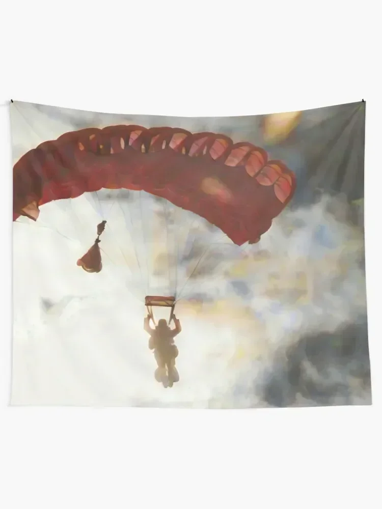 Impressionist Skydive Tapestry Room Aesthetic Home And Comfort Decor For Bedroom Tapestry