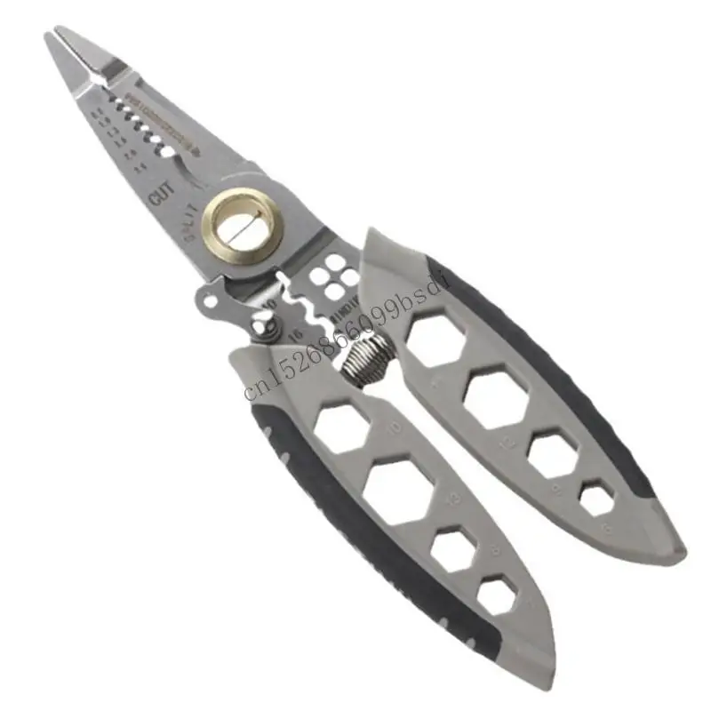 

11UA Durability Wire Stripper Crimper Professional Cable Preparation Compactly Tool