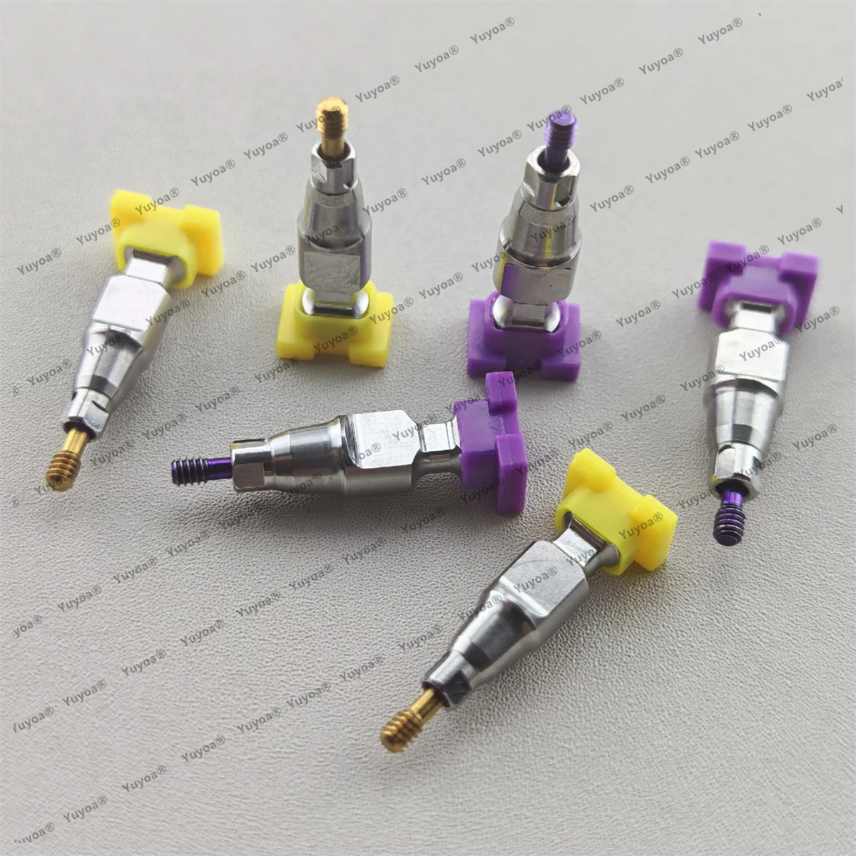 10pcs Closed Tray Composite Transfer for Straumann ITl NC&RC with Cap