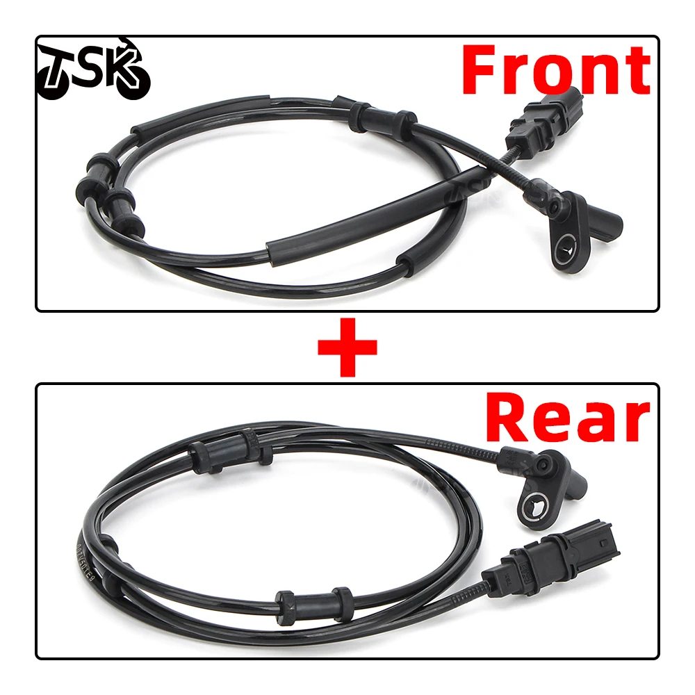 For Kawasaki Ninja ZX-4RR ZX 4RR ZX4RR 2023 2023+ Front & Rear Brake System ABS Sensor Cable Line Wheel Speed Set Wires