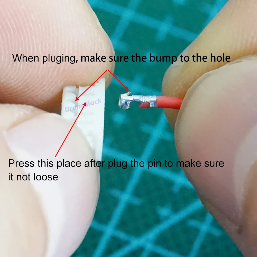 PicoBlade 1.25mm Pitch Connectors and Pre-Crimped Cables Compatible with JST Molex PicoBlade 1.25mm for Pixhawk Silicone Wire