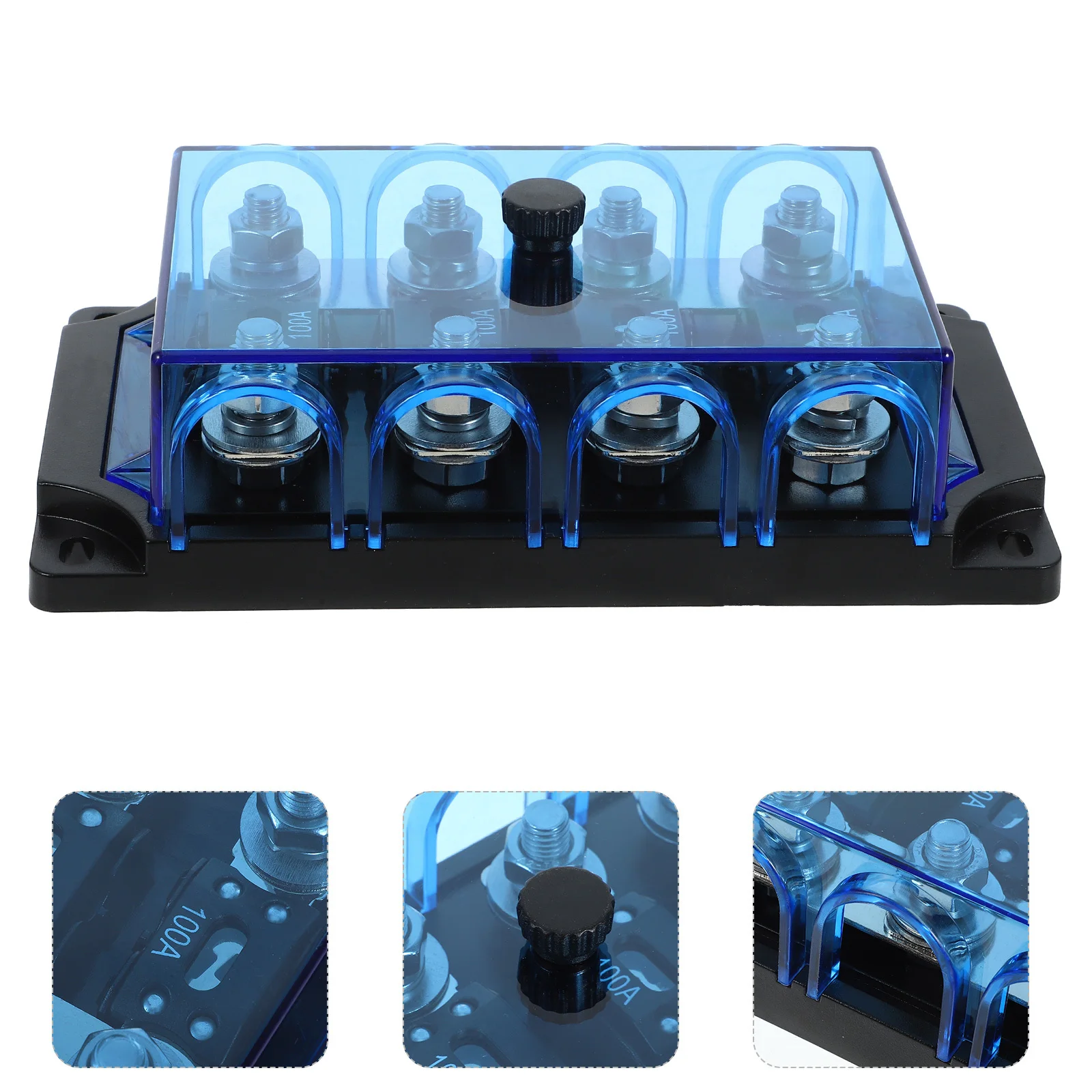 

Automotive Block With Holder For Motorcycle Boat 4 Fuse Box Automotive Way Fuse Panel Distribution Block