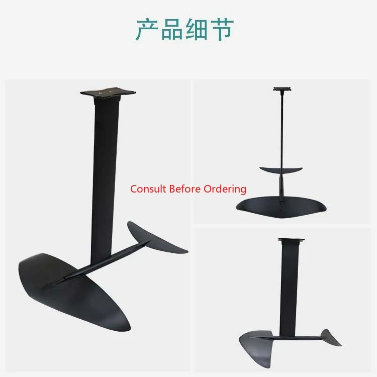 Unpowered Hydrofoil Board, Kite Inflatable Surfboard, Wind Wing Windsurf Board Thruster, Pedal Foot Water Skateboard 2