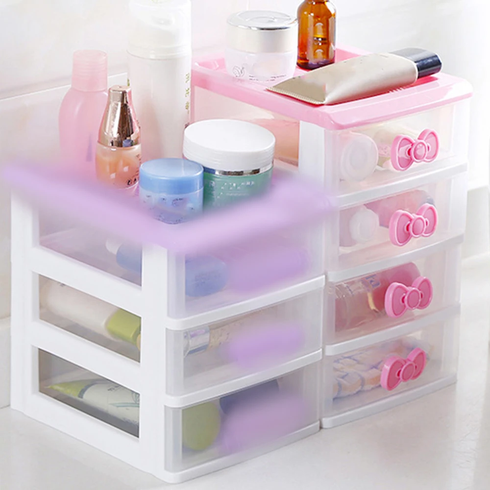 Desktop Sundries Storage Box For Home And Office Plastic Multipurpose Creative Bathroom Storage Accessories Jewelry Display Box