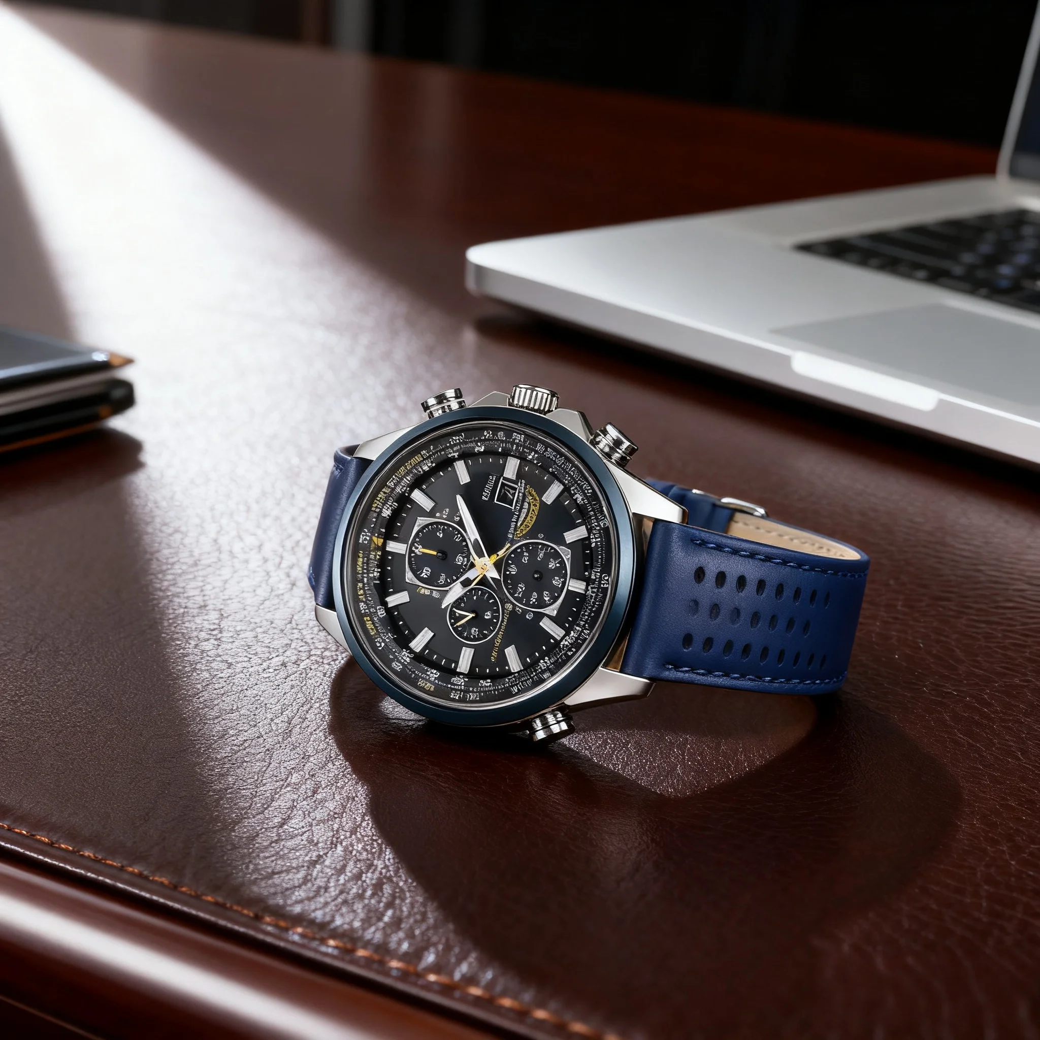 High Quality Men's Quartz Watch Luxury Trend Luminous Multi-Function Chrono Stainless Automatic Watch Father's Day Gifts for Men view 4
