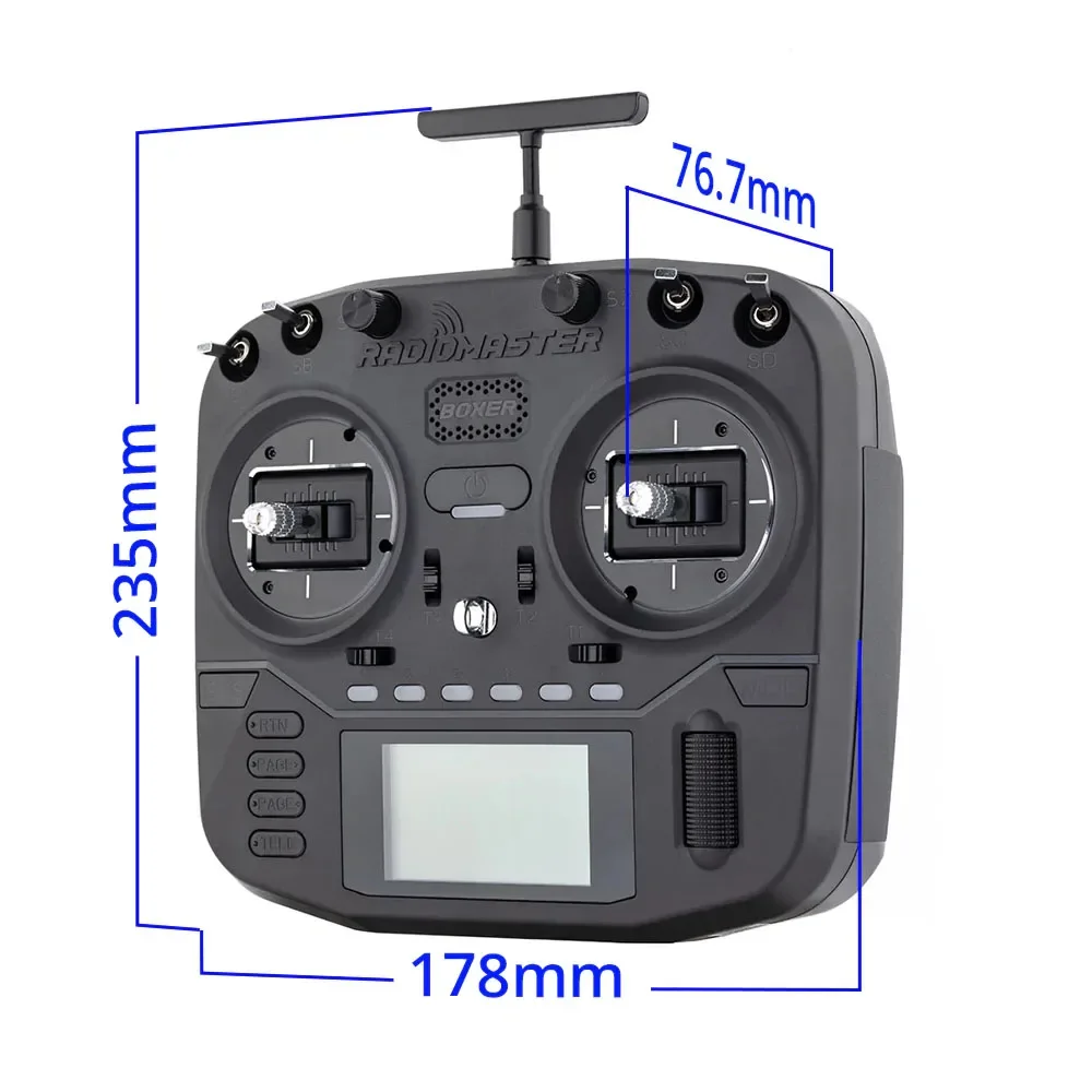 Radiomaster Boxer kontroler radiowy M2 FPV dron nadajnik ELRS moduł zewnętrzny JR/FrSKY/Crossfire FCC CC2500/ELRS 2.4G/4IN1