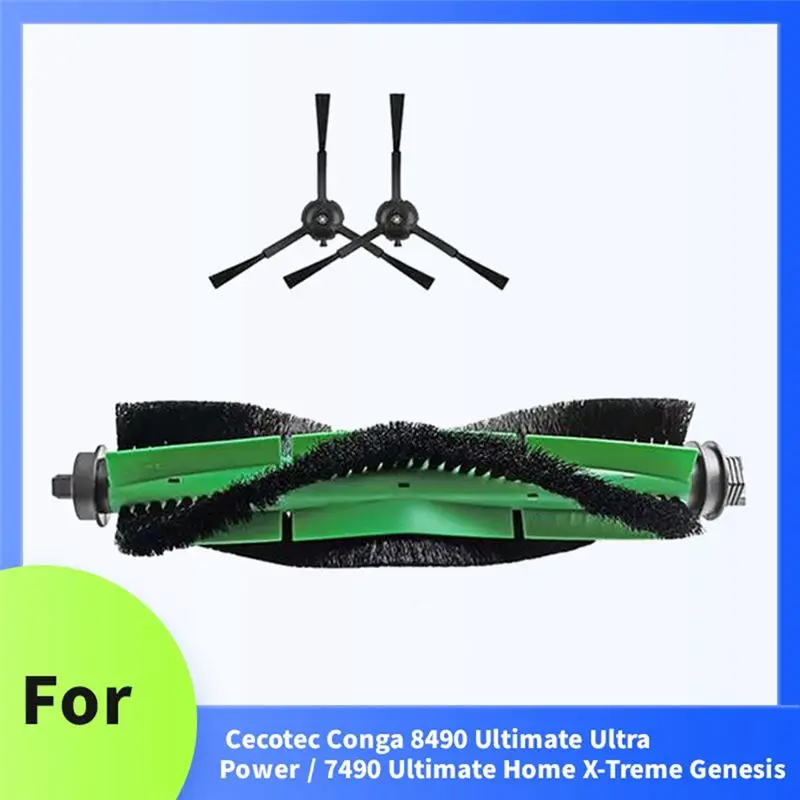 A38T-Home X-Treme Genesis Vacuum Cleaner Replacement Parts-For Cecotec Conga 8490 Ultimate Ultra Power/7490 Main Side Brush