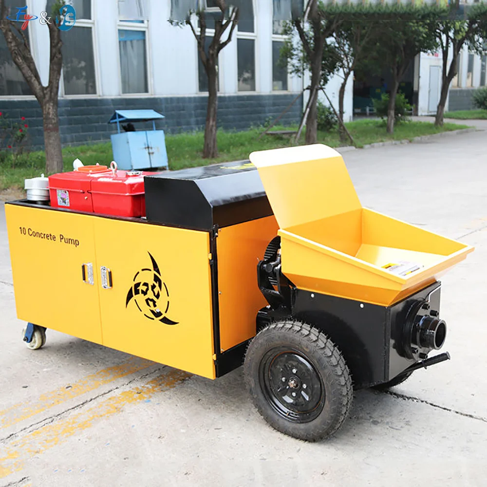 High - Efficiency Mini Concrete Transfer Pump with Mixing Function for Constructio