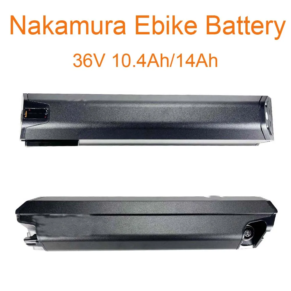 Batería semiintegrada de 36V 10,4 14Ah para NAKAMURA E-Summit 700 720 740 SUV e Cliff 700 E-Fit 100 E-City Moscú 2016