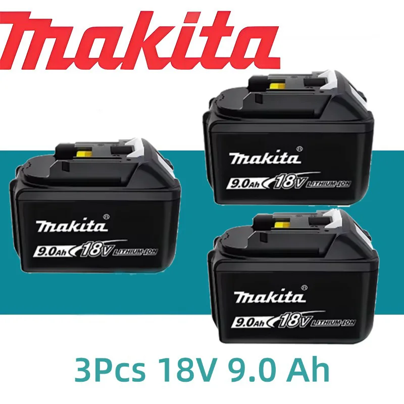 

Original Makita 18V Rechargeable Battery 18V 6Ah Lithium Ion Cell With Battery indicator For Makita Power Tools Battery