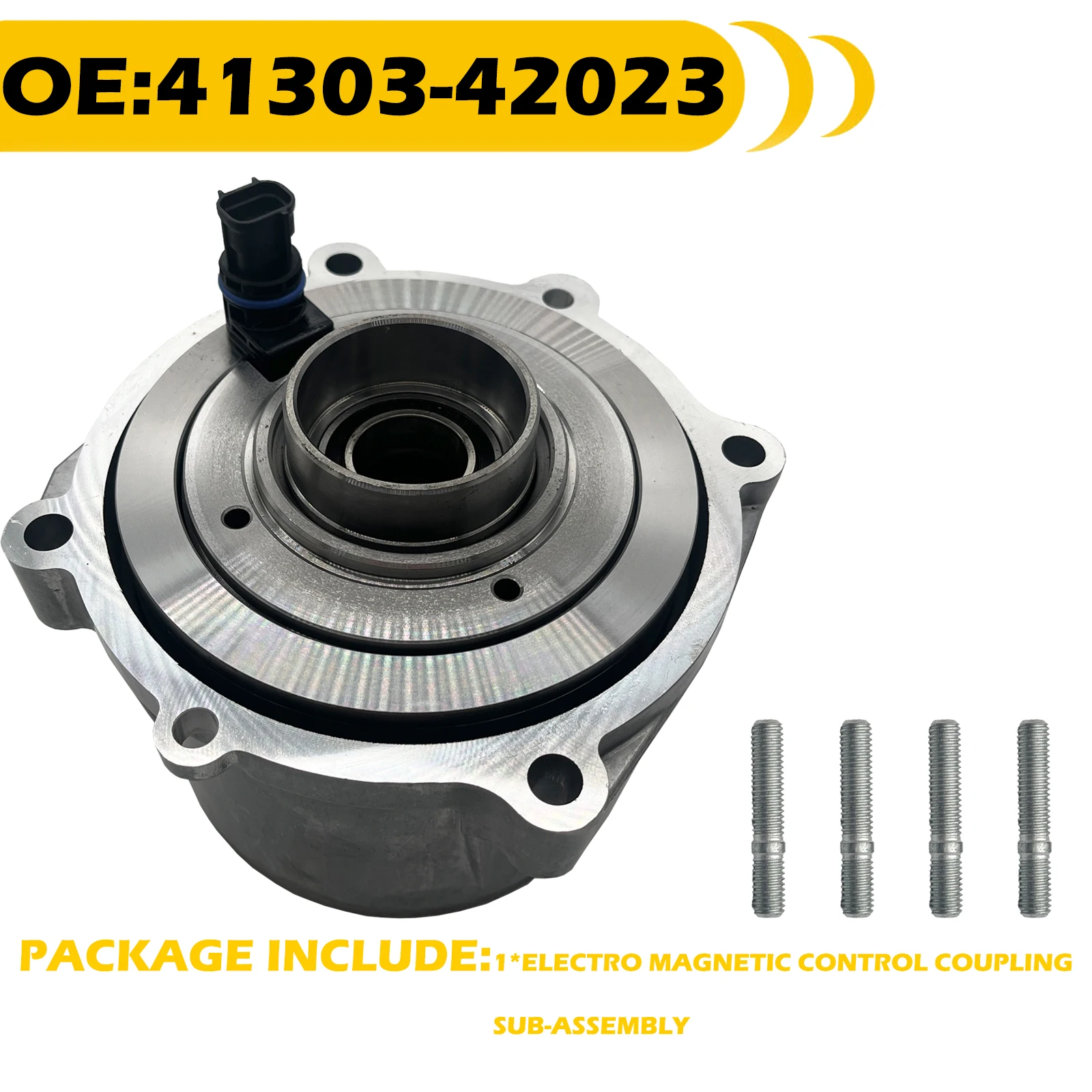 

41303-42023 Electro Magnetic Control Coupling Sub-Assembly Compatible with 2006-2017 Toyota Rav4 Lexus NX200