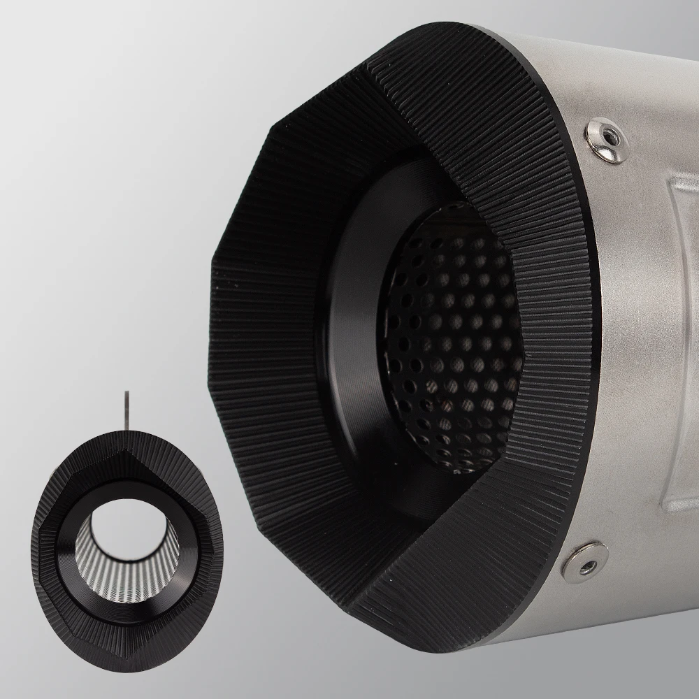 Universal Stainless steel Titanium Alloy Motorcycle Round exhaust Tail Pipe Muffler Escape System Accessories For nc750 250SR R6 - Image 3