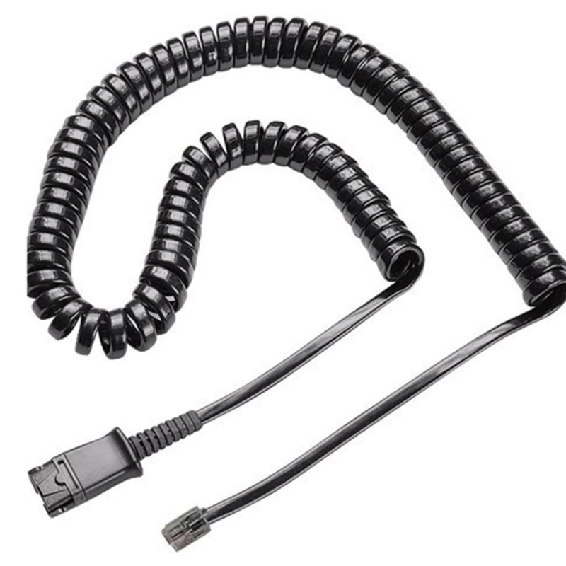 

Phone Headsets Cable for QD Improved Music Experience on Desk Phones