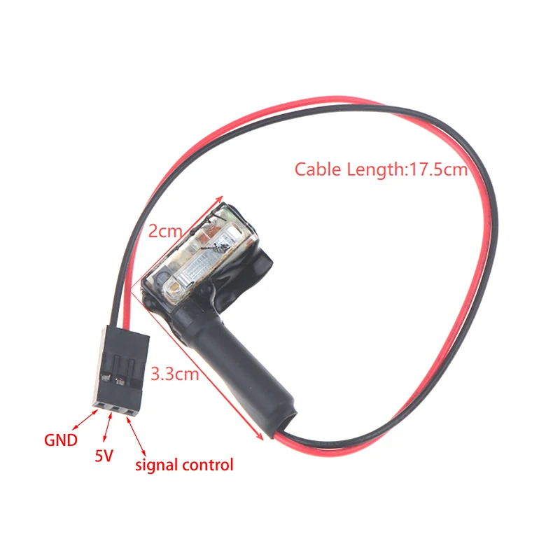 Xenon Night Strobe Flash Light Automatic Power Input:5V Or 5V~26V Wide Voltage For RC Multicopter Accessories