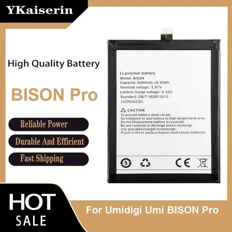 

5000Mah Strong Compatibility For Umidigi Umi Bison Pro Safe And Reliable Mobile Phone Battery