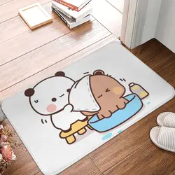 Bubu And Dudu Bath Foot Mat for Shower Home Decor Bear Bath Mat Quick Drying Fashion Bathroom Rug Absorbent Non Slip Toilet Pad