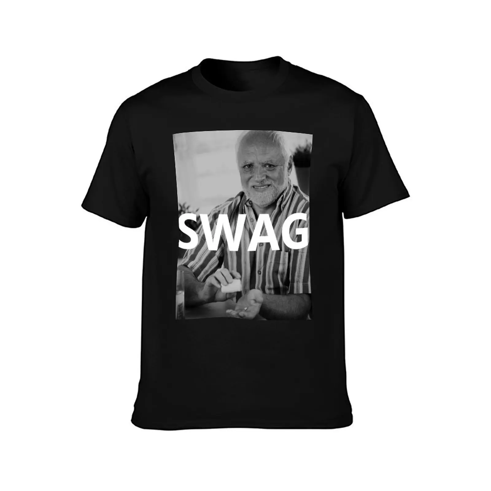 Hide the Pain Harold - SWAG T-Shirt Large Size Breathable Tee