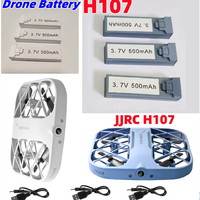 JJRC H107 Battery RC Drone Original Battery 500mAh 350mAH For H107 RC Drone Accessories JJRC H107 Mini Drone Battery USB line