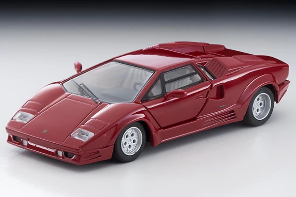 Tomytec Tomica TLV Countach 25th Anniversary Red Limited Edition Simulation Alloy Static Car Model Toy Gift