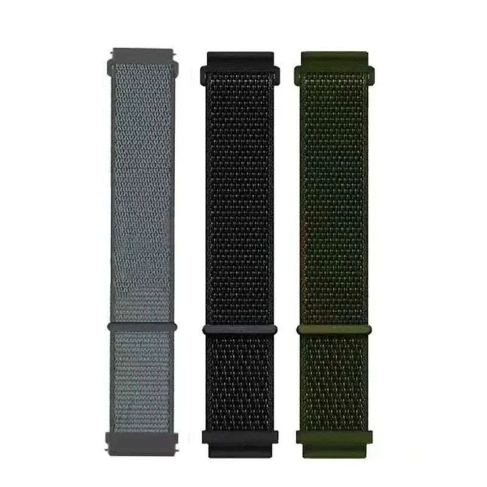 20 22mm Braided Band for Xiaomi Watch 2 Pro/S4/S3/S2/S1 Active /Mi Watch Color 2 Nylon Sports Bracelet Amazfit GTR/GTS/Bip Strap image 4