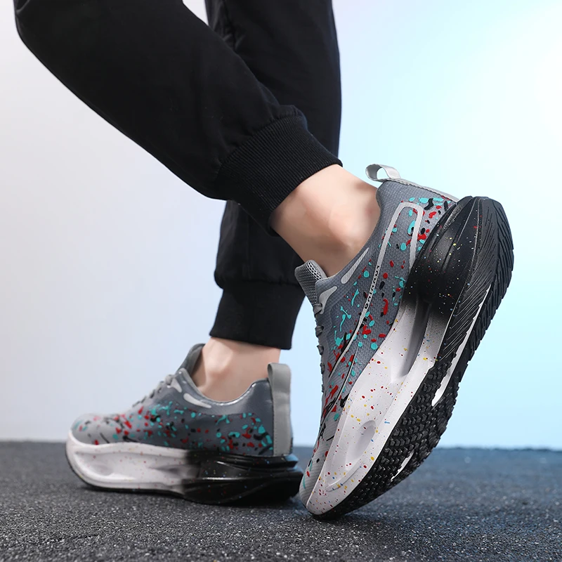 Carbon-Board-Laufschuhe für Herren, Marathon-Sportschuhe, atmungsaktive, leichte und bequeme Outdoor-Sportschuhe, Damen-Sneaker. – Detail 9