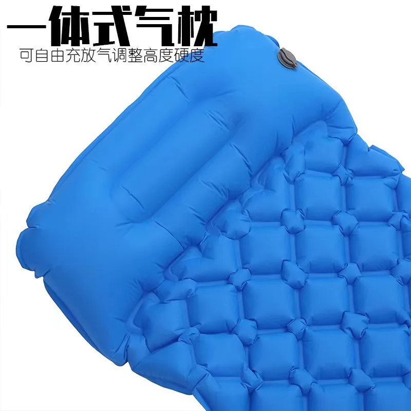 New Tpu Inflatable Mattress, Single Outdoor Sleeping Mat, Inflatable Floor Mat, Picnic Mat, Moisture-proof Mat, Tent