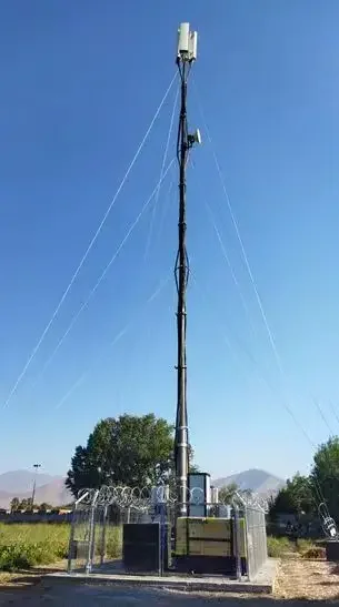 15m Emergency Services Use Telescopic Pole Antenna Mast For HF VHF UHF And SHF Wireless Communications