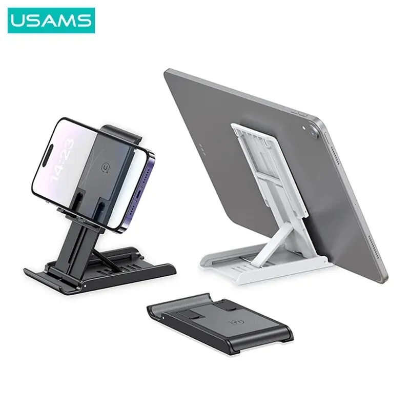 US-ZJ073 Telescopic Foldable Phablet Desktop Stand