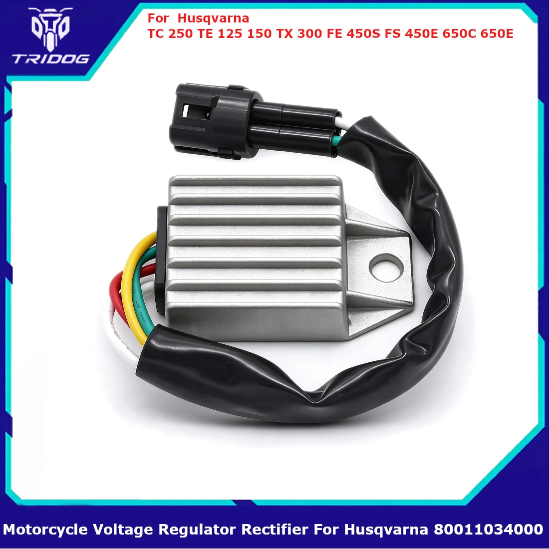 Motorcycle Voltage Regulator Rectifier 80011034000 12V For Husqvarna KTM Husaberg TE TC TX 125 150 250 300 FE FS 450 650 EXC XC