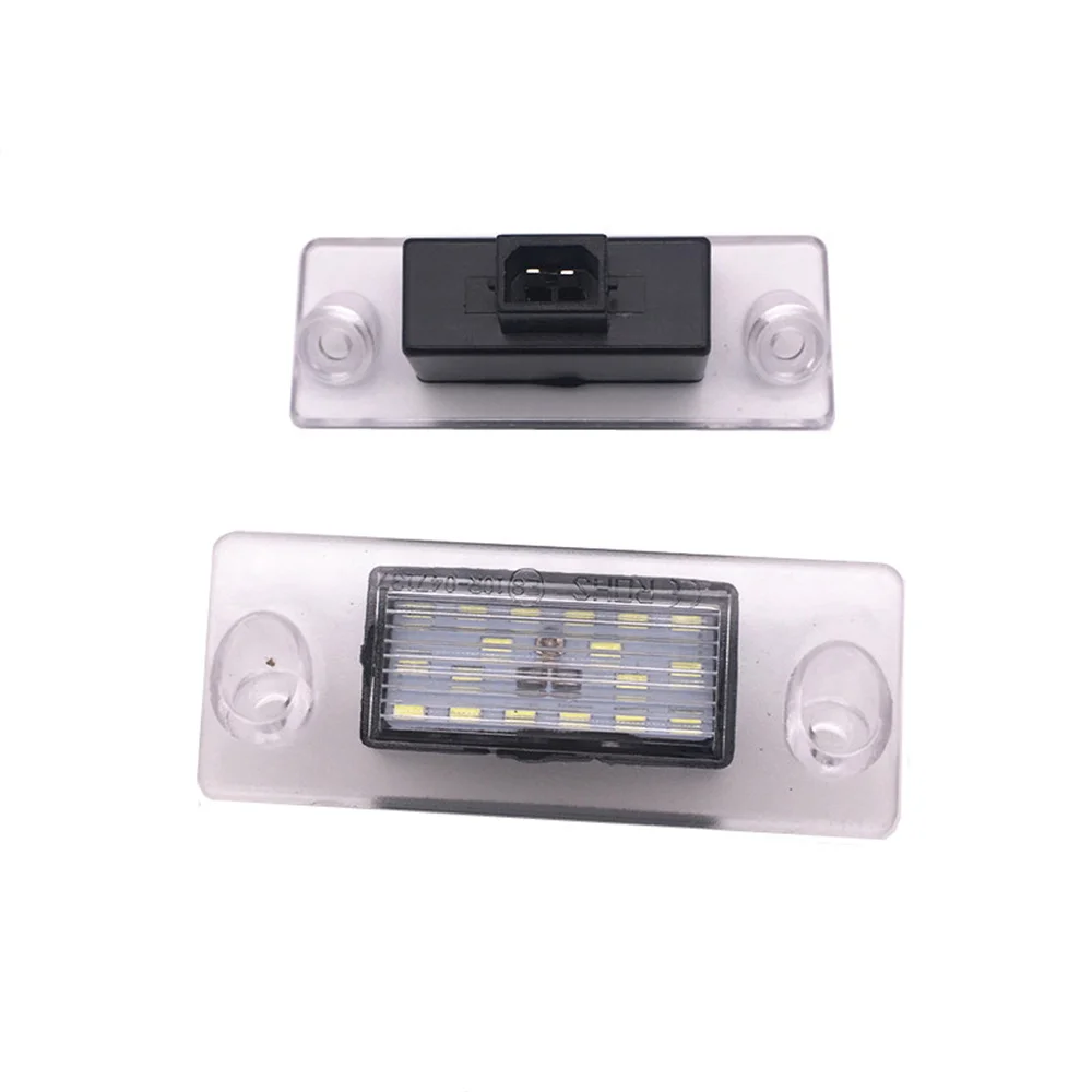 2PCS LED License Plate Lights  Light Car Parts  Lights Number Plate  For Audi A3 A4 B5 96-01 S5 B5 S3/Sportback 97-03 A4/S4 Avan