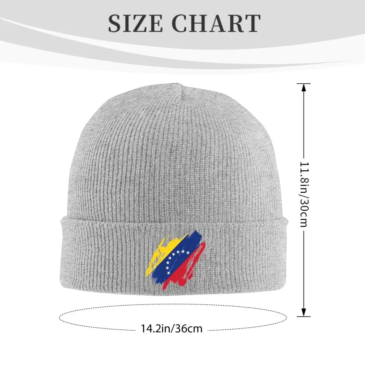 Venezuela Flag Beanie Hats libre Knit Hat Gym Elastic Adult Unisex Caps Spring Graphic Funny Bonnet Hats Gift