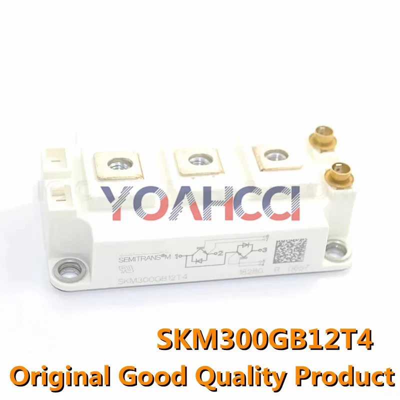 SKM300GB12T4 (1piece) Free Shipping IGBT Module Transistor, SKM300GB Dual N Channel, 422A, 1.85V, 1.2kV, Original In Stock