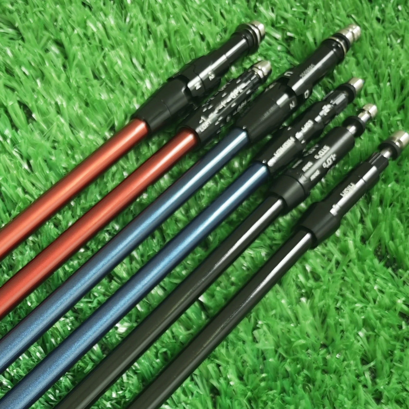 No brand Golf Drivers Shaft , Flex 5/6/7, R / SR / S / X , Free Assembly Sleeve and Grip , Club Shftas , Red / Black / Blue