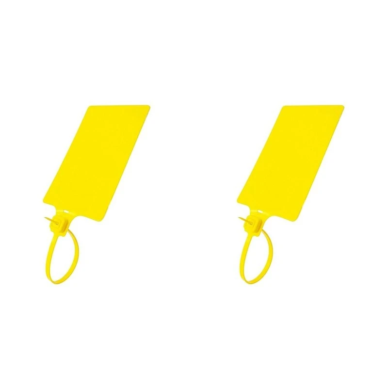 T21C Plastic Seals Shipping Tags Logistics Use Big Sign Tie Label Tie, 255 Mm Total Length, Package Of 200 Pcs