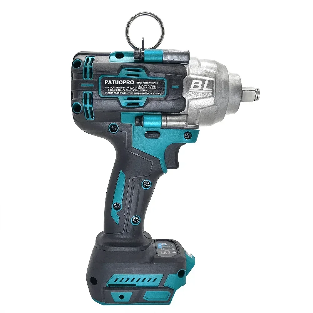 2000N.M Torque Brushless Electric Impact Wrench Cordless Rechargeable Wrench For Car Repair Power Tools For Makita 18v Battery