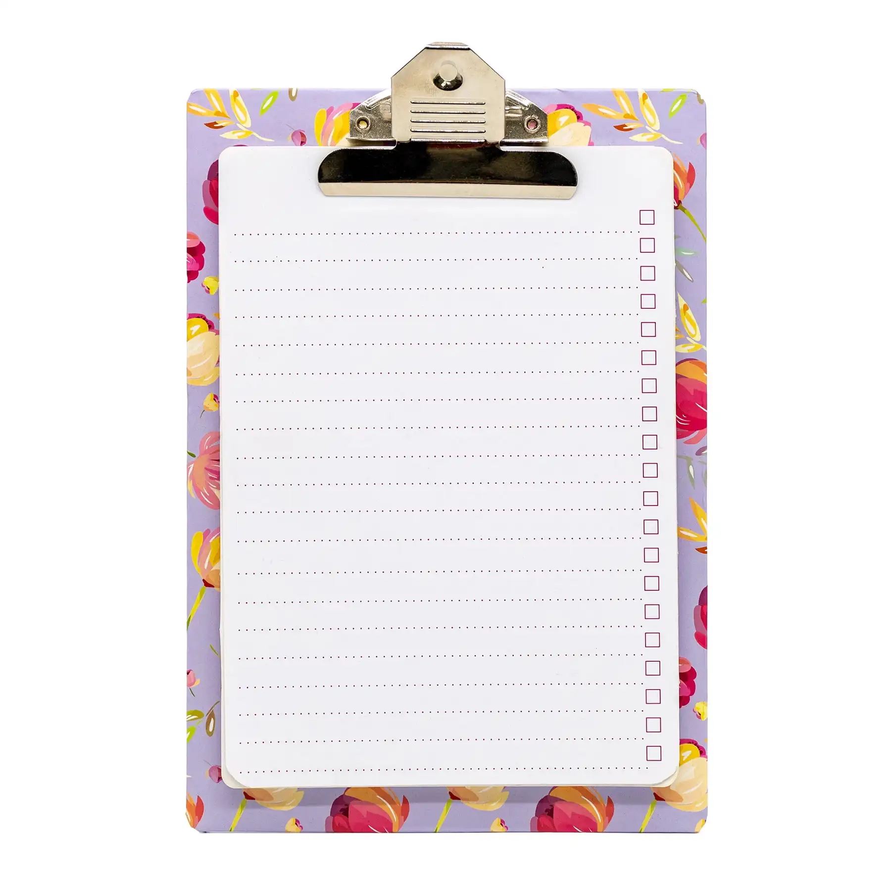 Pukka Pads Blossom Clipboard with Pad - Pack 4