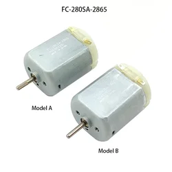 Mabuchi FC-280SA-2865 Mini 280 Motor DC3V 5V 6V 9V 23500RPM High Speed Splined / Round Shaft Carbon Brush Micro 24mm Motor