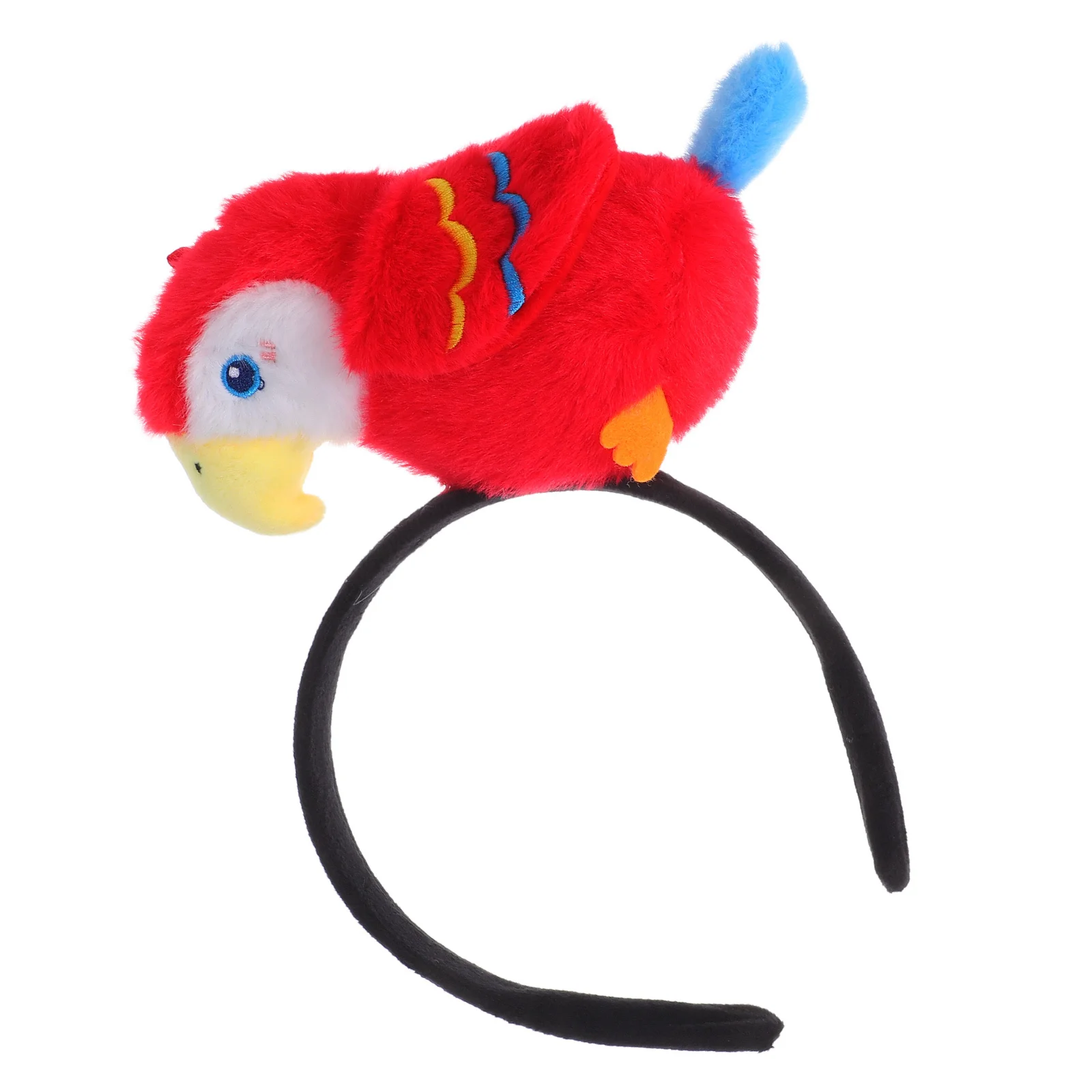 

Cartoon Parrot Hairband Fun Animal Headwear for Adults Festival Party Halloween Light Comfortable Secure Fit Photo Prop