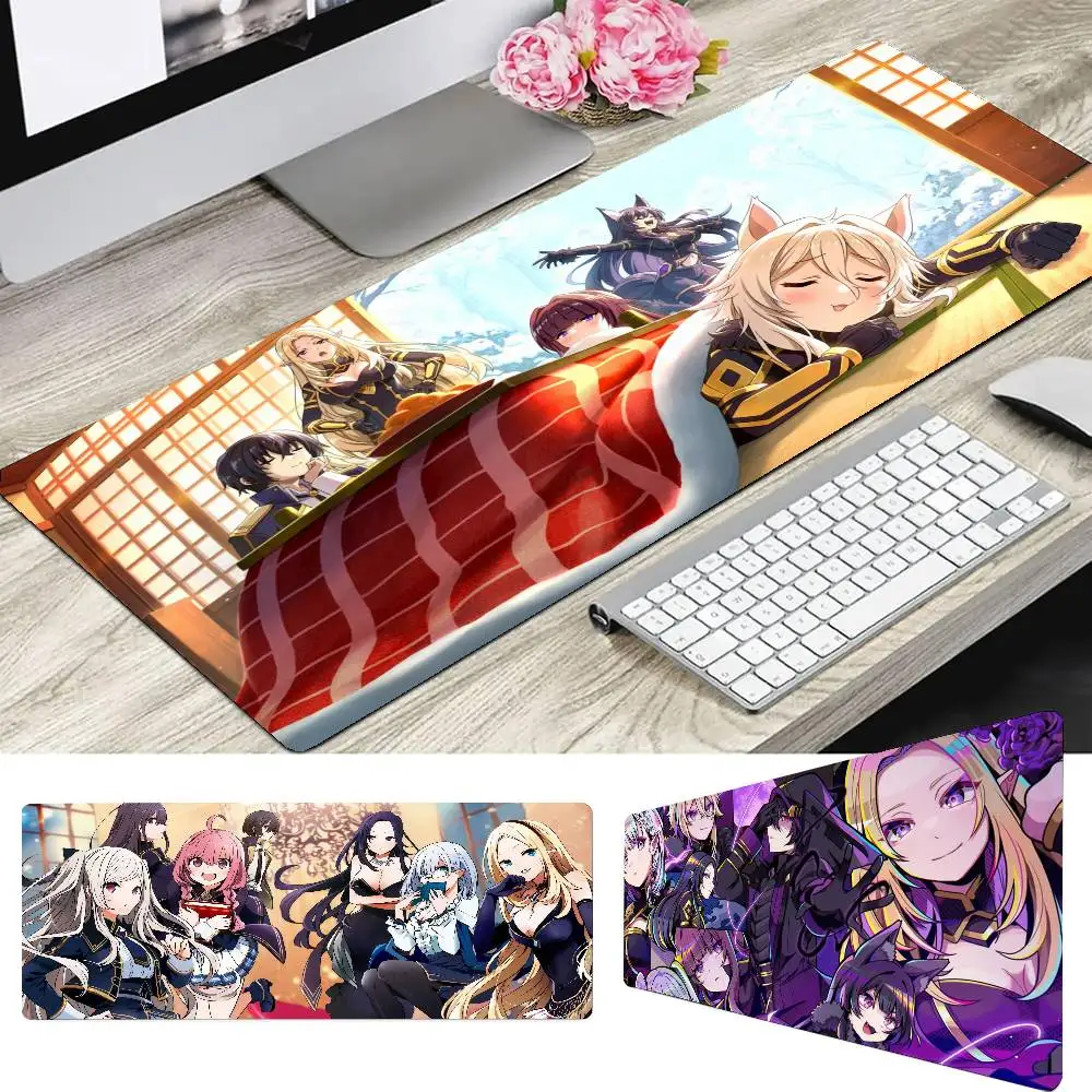 Anime The E-Eminence In Shadow Mousepad Non-slip Suitable For Office Computers Laptops E-sports Game Desk Mats XXL Keyboard