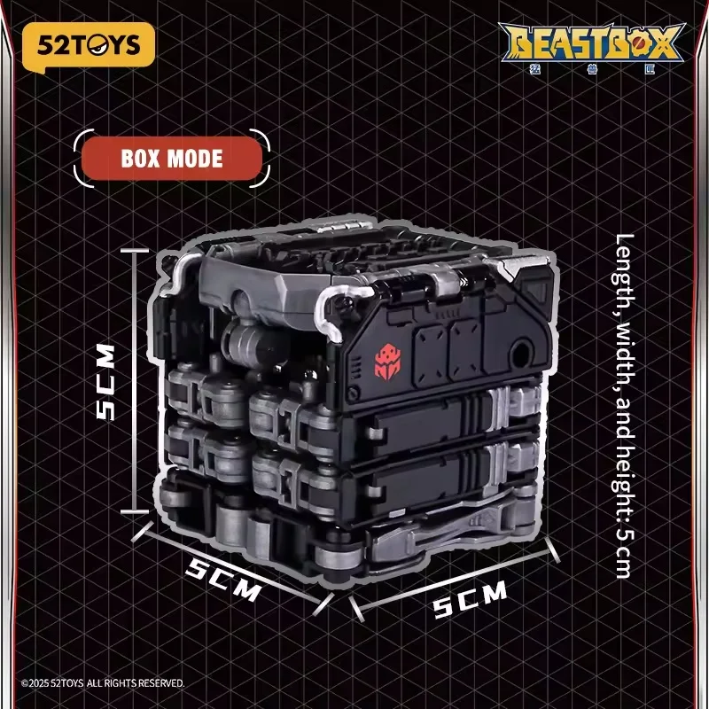 【BEASTBOX】52TOYS BEASTBOX ซีรีส์ BB-73 ของเล่นแปลงร่าง Deathmatch ฟิกเกอร์แอคชั่น โมเดลหุ่นยนต์ ของตกแต่งโต๊ะทำงาน ของสะสมสำหรับเด็กผู้ชาย