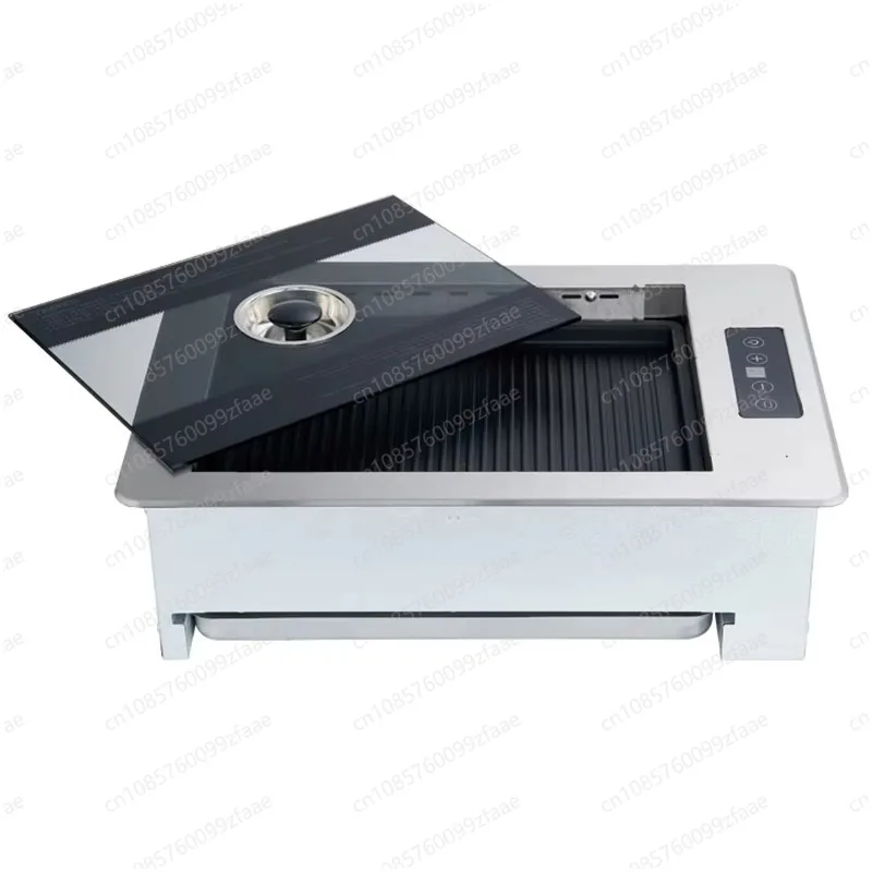 Electric BBQ BBQ Commercial Restaurant Multifunctional Smokeless BBQ, Height Adjustable