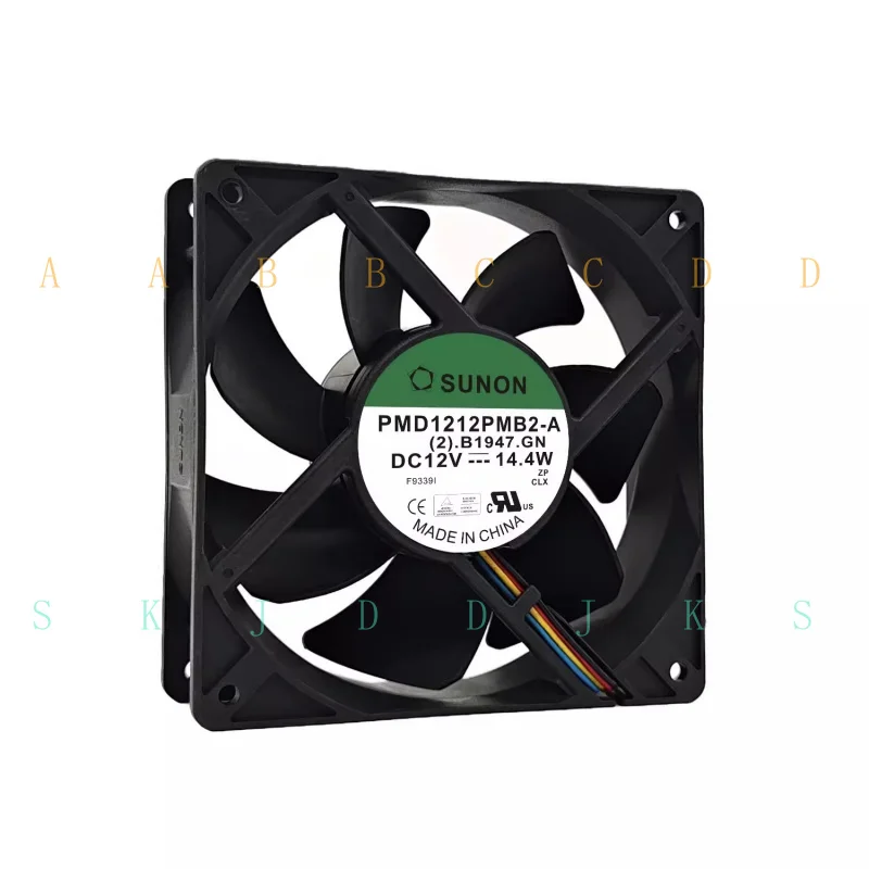M  for 1 pcs SUNON 12038 PMD1212PMB2-A DC12V 14.4W Variable Frequency Driver Coolingfan
