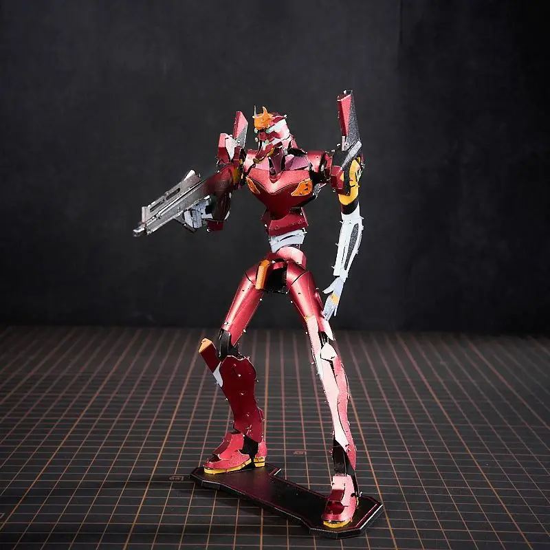 New Century Warrior 3D Metal Puzzle Eva Test Type Production Model Robots Jigsaw Puzzle Toys DIY Handmade Assembly Model Kits