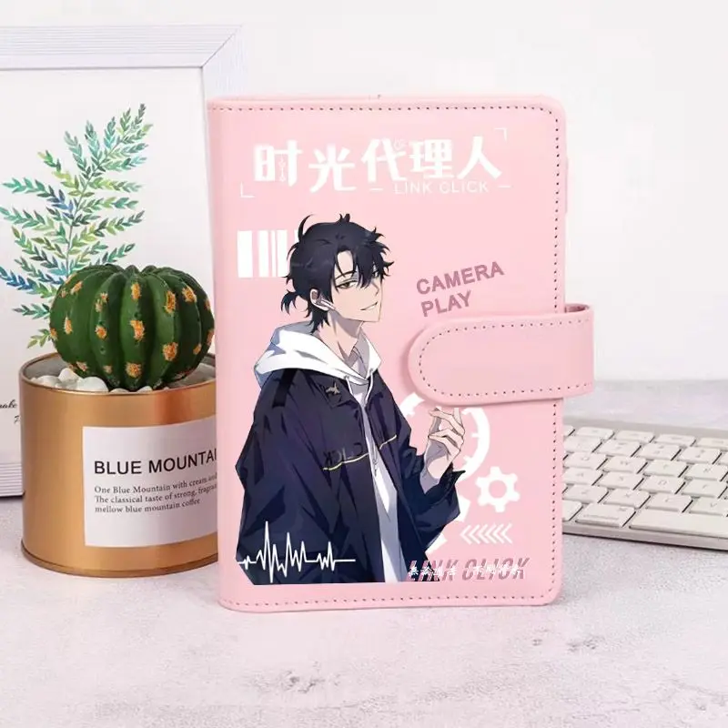 Anime Time Agent Cute Loose-Leaf Notepad Cheng Xiaoshi Lu Guang Cosplay Fun Hand Account DIY Handmade Notebook Diary Stationery