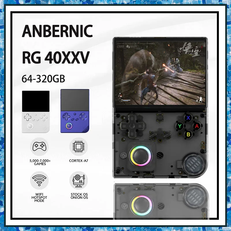 ANBERNIC RG 40XXV ()Handheld Game Console Linux 64bit System 4